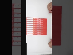 Estilo de luxo Impressão a cores completas Pulseiras Tyvek com codificação de barras de numeração sequencial