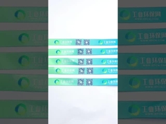 Pulsões de tecido de tamanho ajustável Pulseiras bordadas Pulseiras seguras para eventos