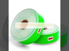 Thermal Printable Streamline Patient Identification with Rectangle Hospital Patient Wristband and Durable Vinyl Material