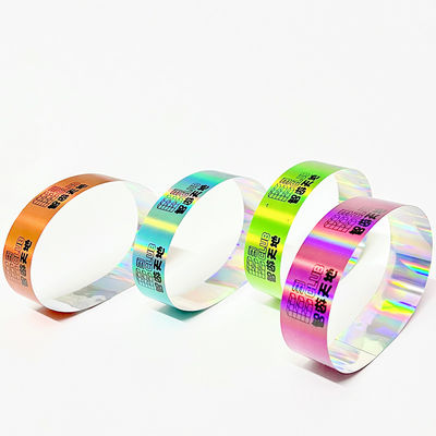 Plastico Glitter Partidas Pulseiras Modernas Personalizado Dimensões ajustáveis