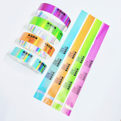 Unisex Glitter Party Pulseiras Impressão a Laser Pulseira ajustável
