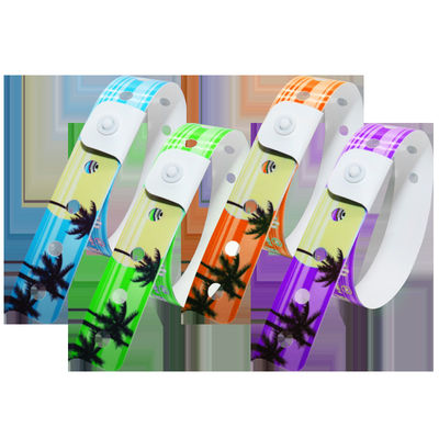 Pulseiras de vinil impermeáveis personalizadas