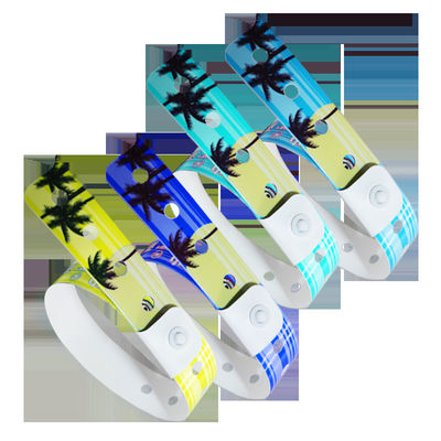 Pulseiras modernas descartáveis para eventos, festas, piscinas, hospitais, etc.