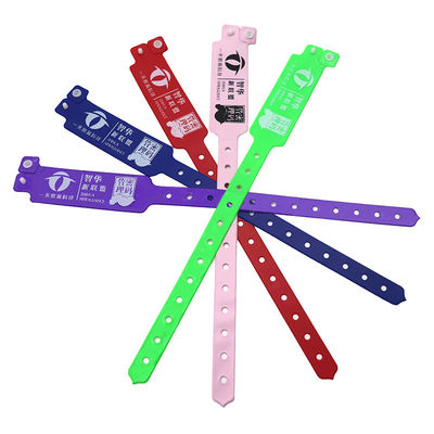 Pulseiras de PVC de forma irregular personalizadas para eventos