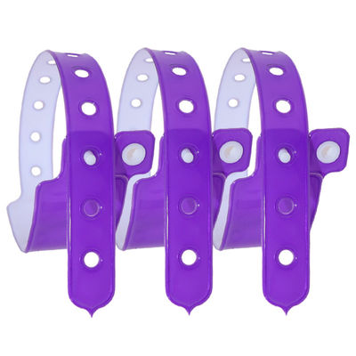 Pulseiras de PVC de forma irregular e super suaves para decoração