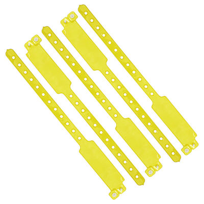 Pulseiras de evento de vinil suave, impressão de transferência de calor, pulseiras de identificação