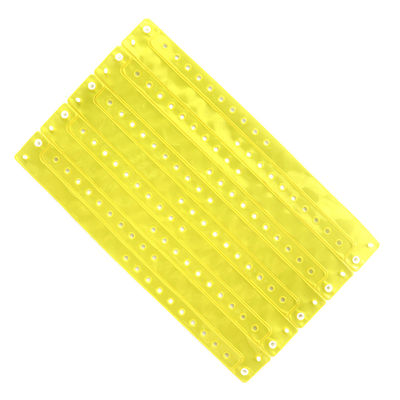 Pulseiras de PVC de cor personalizada com funcionalidade à prova d'água