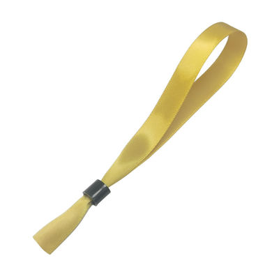RFID pulseiras de tecido de tecido impressão pulseiras de tecido com fecho de plástico