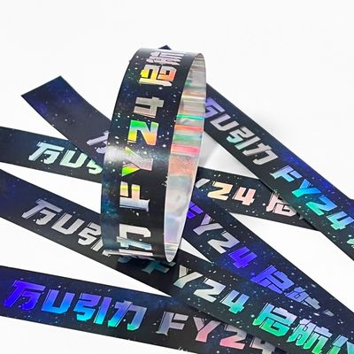 Fábrica Entrega Rápida Personalização Tyvek Pulseiras Laser Brilhante Actividade de Festa Pulseira Para Adultos E Crianças