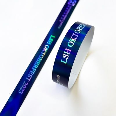 Pulseira Unisex Neon Rainbow Laser Glitter Ajustável para Eventos Concertos e Festivais