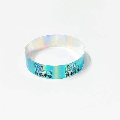 Pulseira Disponível Ajustável Arco-íris Neon Laser Glitter para Eventos Unisex Concertos Festival de Música Pulseira
