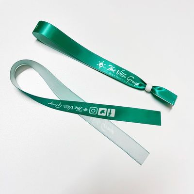 Eventos de promoção de festivais, concertos, pulseiras de tecido tecido com OEM aceitável e vários desenhos