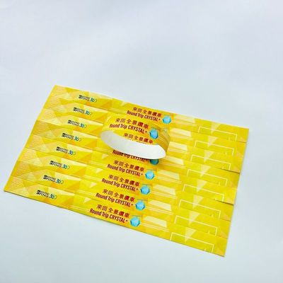 Pulseira de impressão em cores completas com impressão de logotipo personalizado Neon e fechamento rápido