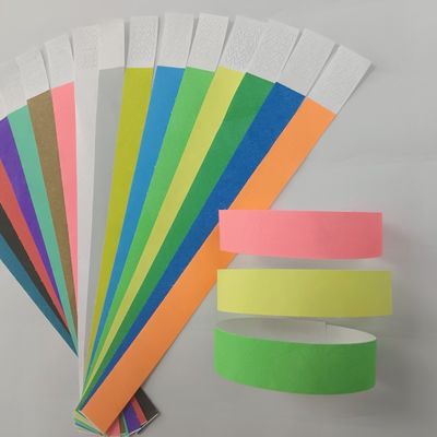 Personalize sua pulseira Tyvek Pulseiras Para Eventos Entrada Acesso Bilhetes de Entrada