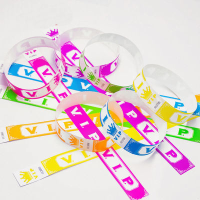 Pulseiras de papel para eventos, pulseiras Tyvek para festas e celebrações comunitárias