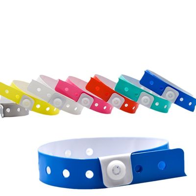 Pulseira de vinil PVC para promoção no Hotel Water Park Resort