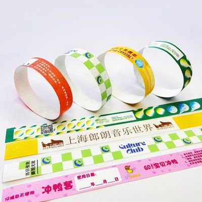 Pulseiras de papel ecológicas e personalizáveis para eventos e feiras comunitárias