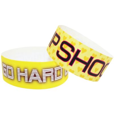 Pulseira Tyvek personalizada para eventos