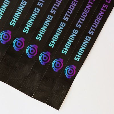 Faça-se notar com pulseiras de papel Tyvek perfeitas para controle de multidão e identificação