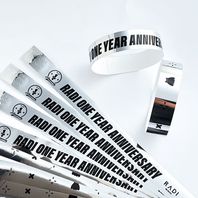Pulseiras Glitter Party Adicionar algum glamour ao seu evento com Bandas Holográficas Personalizadas