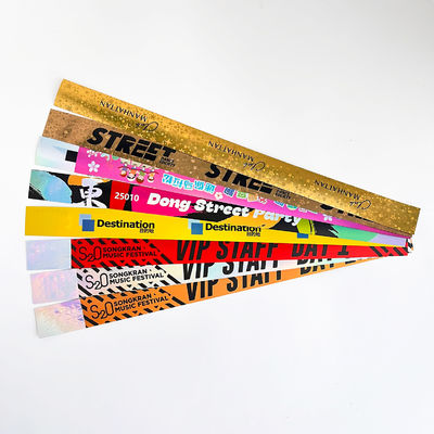 Pulseiras de plástico personalizadas Design holográfico para eventos de festas e concertos adequado para adultos e crianças