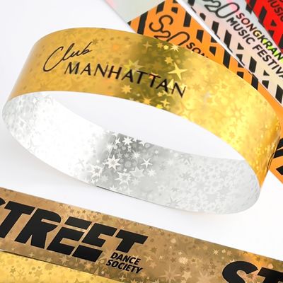 Golden Star Glitter Pulseira Holográfica para a tua festa