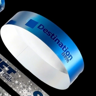 Eventos promocionais Itens de festa Personalizáveis Golden Star Glitter Pulseiras holográficas Perfeitas para favores de festa