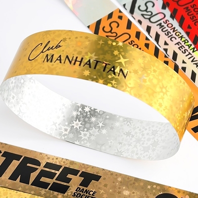 Pulseiras Glitter Party Unisex ajustáveis para eventos